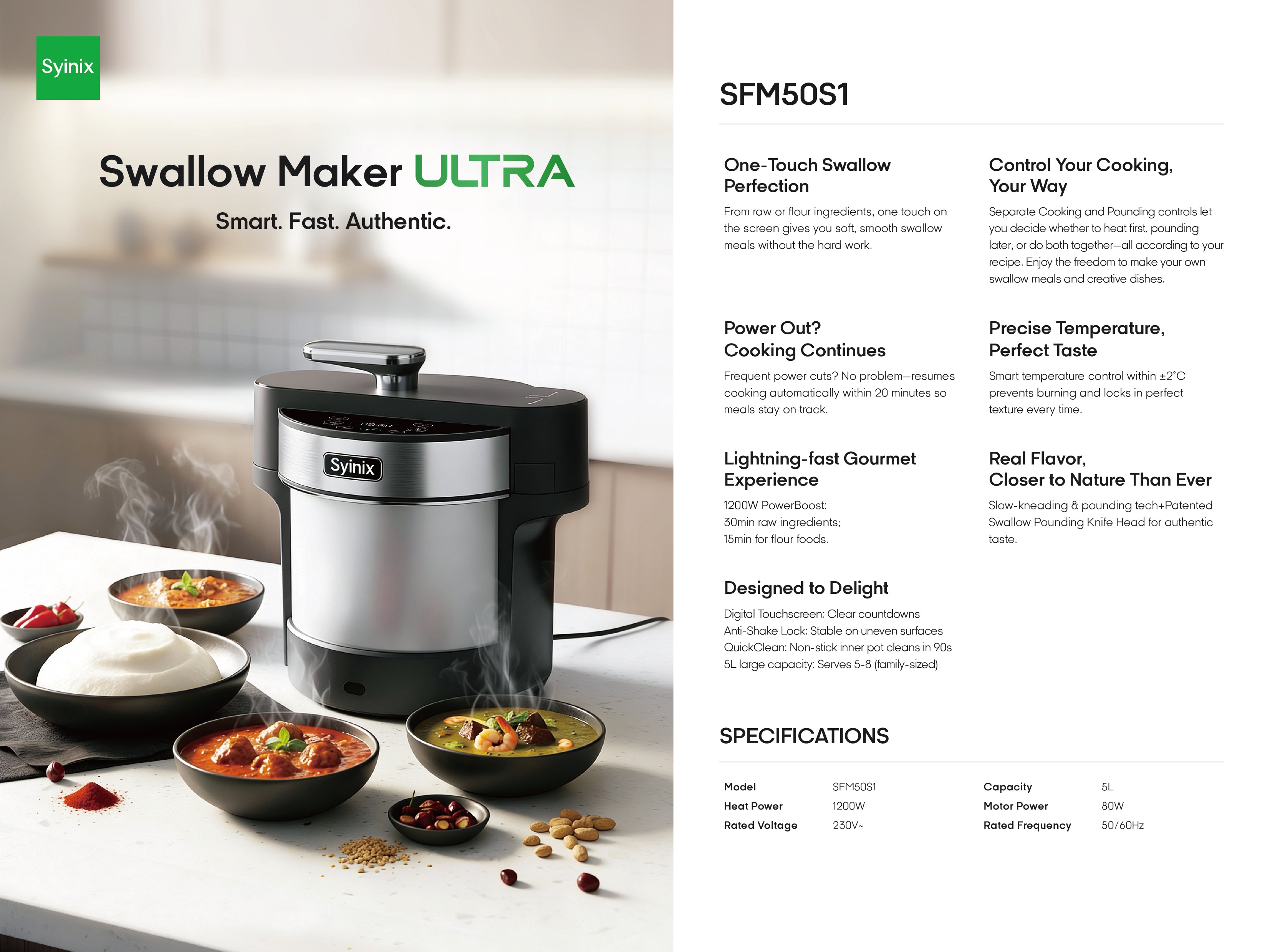 Swallow Maker Ultra -One touch Digital Machine