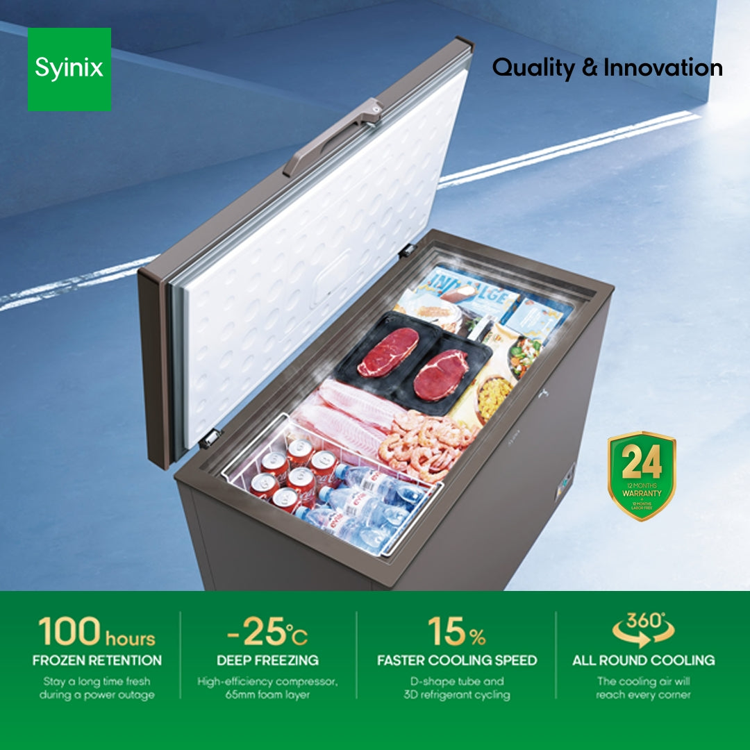 Syinix Chest Freezers (208L) FZ270F03S