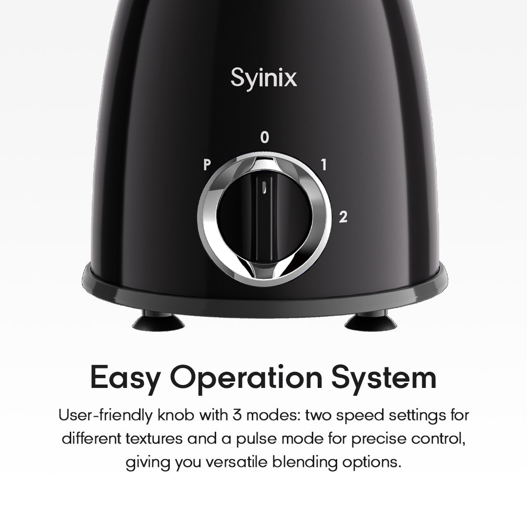 Syinix 2L Large Blender /6 Stainless Steel Blade/ Unbreakable Jar