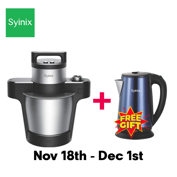 2. Syinix Swallow Maker ECO - All in One pot, multi-functional food processor
