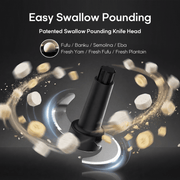 2. Swallow Maker Eco Plus - Professional Food Processor