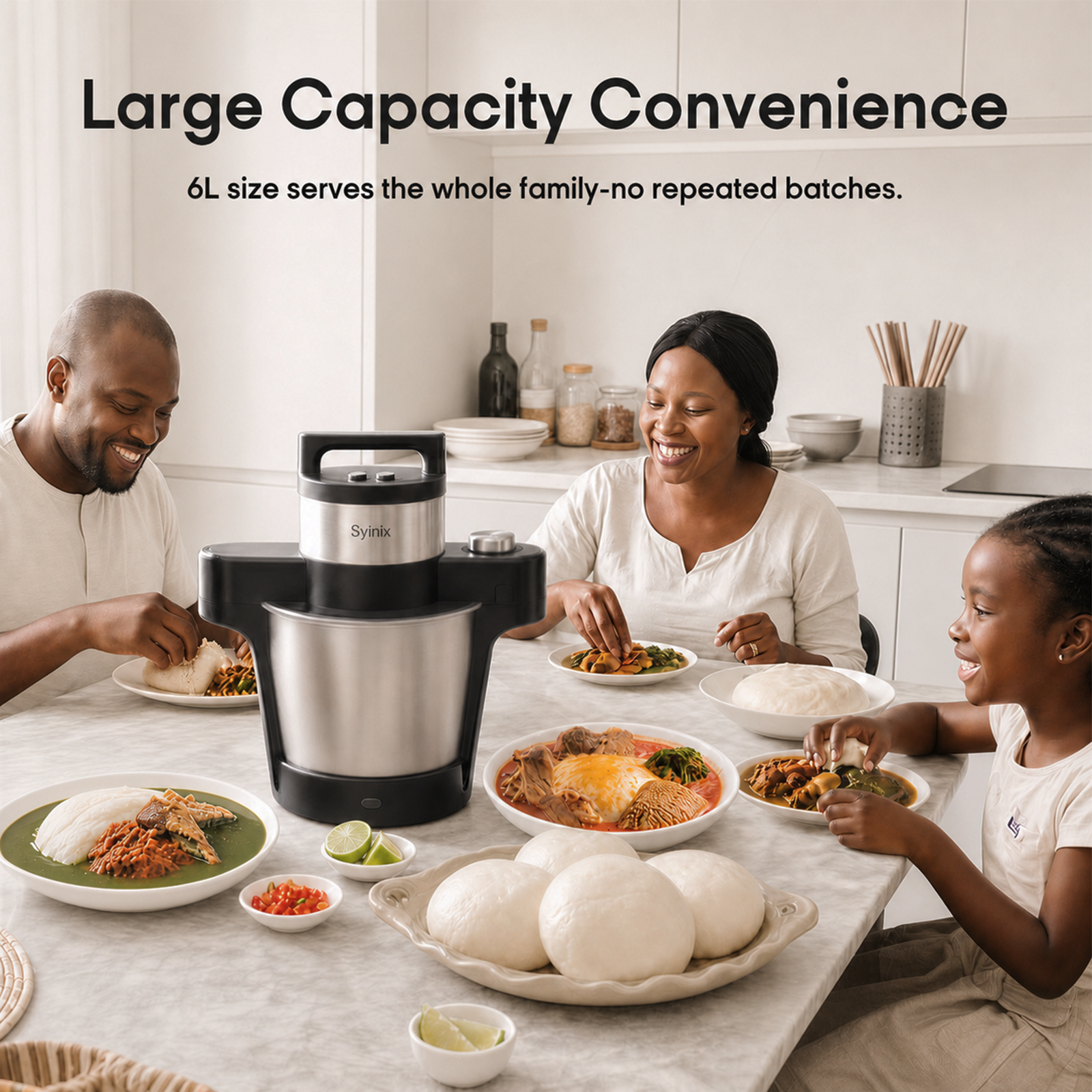 2. Swallow Maker Eco Plus - Professional Food Processor
