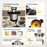 4. Syinix Swallow Maker ECO - All in One pot, multi-functional food processor