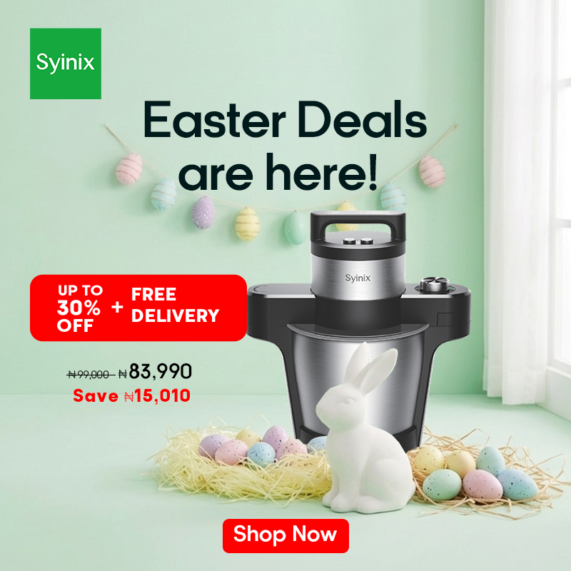 2. Syinix Swallow Maker ECO - All in One pot, multi-functional food processor