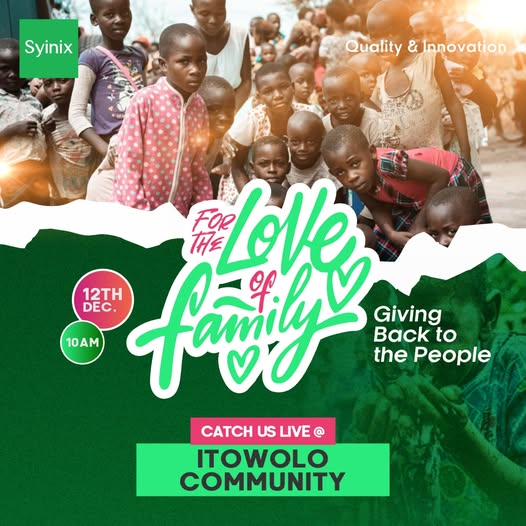 Syinix Spreads Cheer in Itowolo Community with CSR Donations