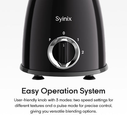 6. Syinix 2L Large Blender /6 Stainless Steel Blade/ Unbreakable Jar