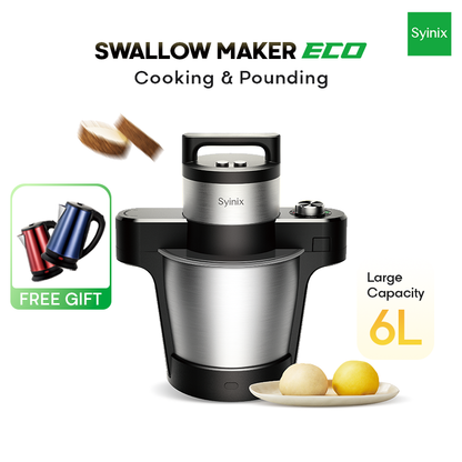 2. Syinix Swallow Maker ECO - All in One pot, multi-functional food processor