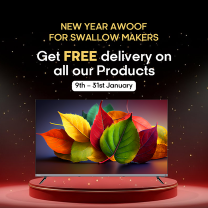 7.Syinix 43'' SMOOTH & STABLE SMART TV 43S65