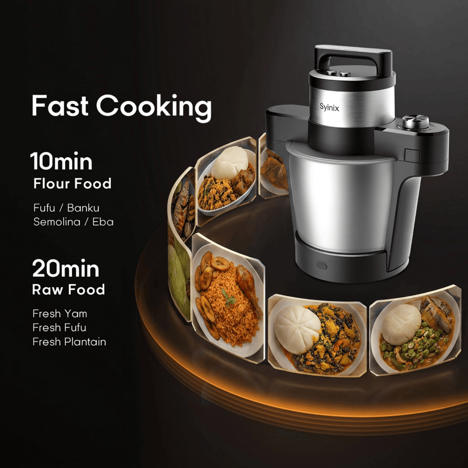 Swallow Maker Eco Plus - Professional Food Processor