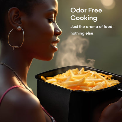 Syinix 6L Temperature Control 3D-Heating Air Fryer