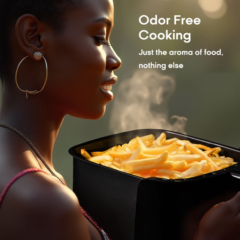 Syinix 6L Temperature Control 3D-Heating Air Fryer