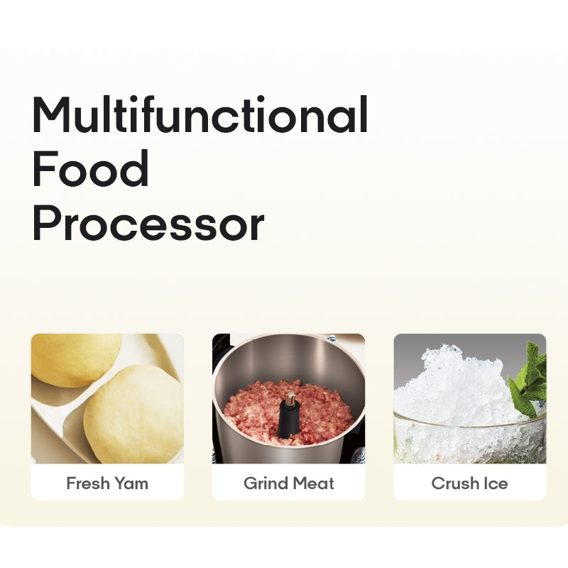 Syinix Swallow Maker ECO - No pre-cooking, All in One pot Multi-functional Food processor