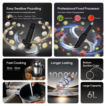 Swallow Maker Eco Plus - Professional Food Processor