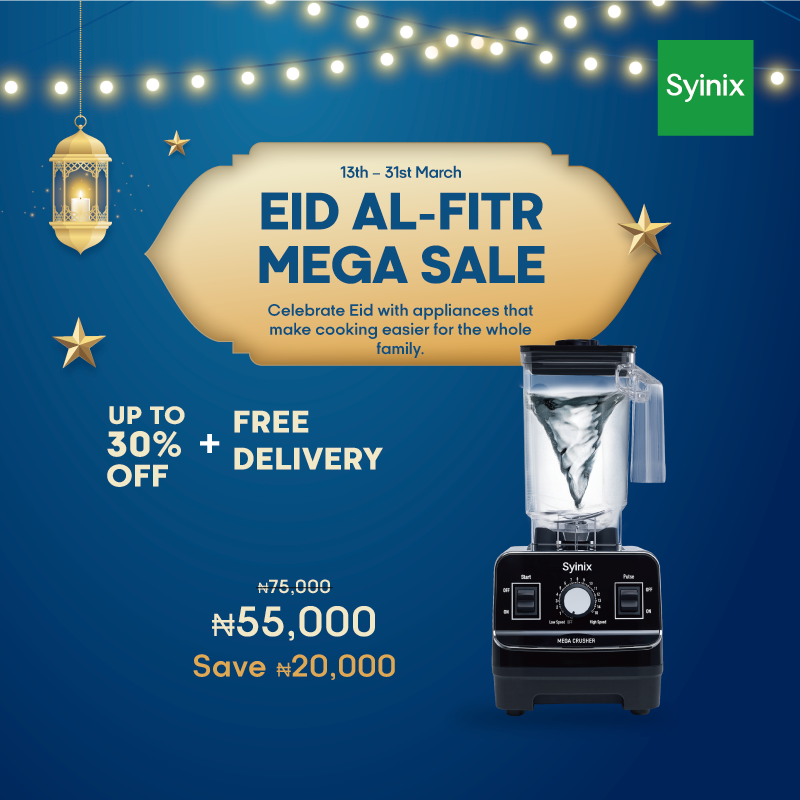 3.Syinix Mega Crusher Blender