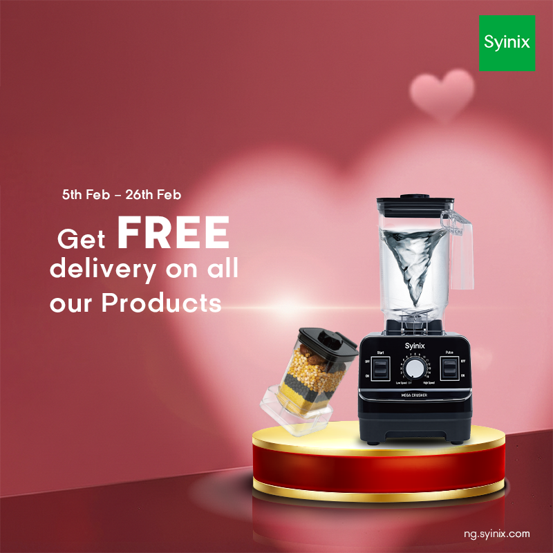 3.Syinix Mega Crusher Blender