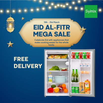 8. Syinix 93L Fridge  Defrost Series - FD120AF02K