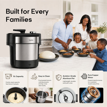 1.1. Swallow Maker Pro All-purpose fufu machine