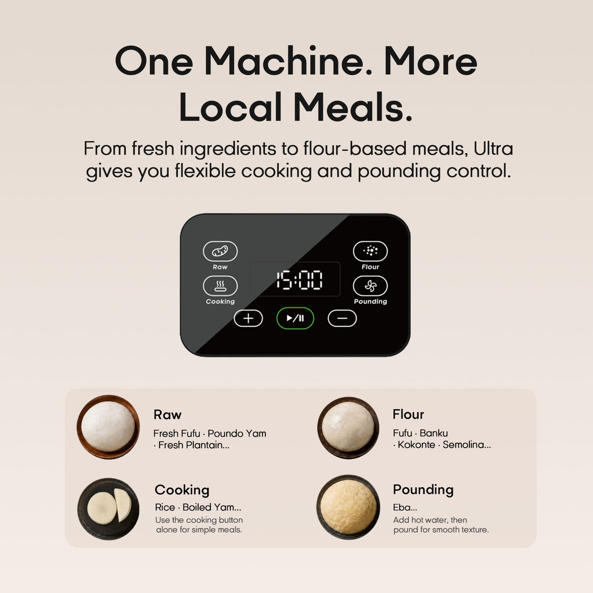 2.2. Swallow Maker Ultra -One touch Digital Machine